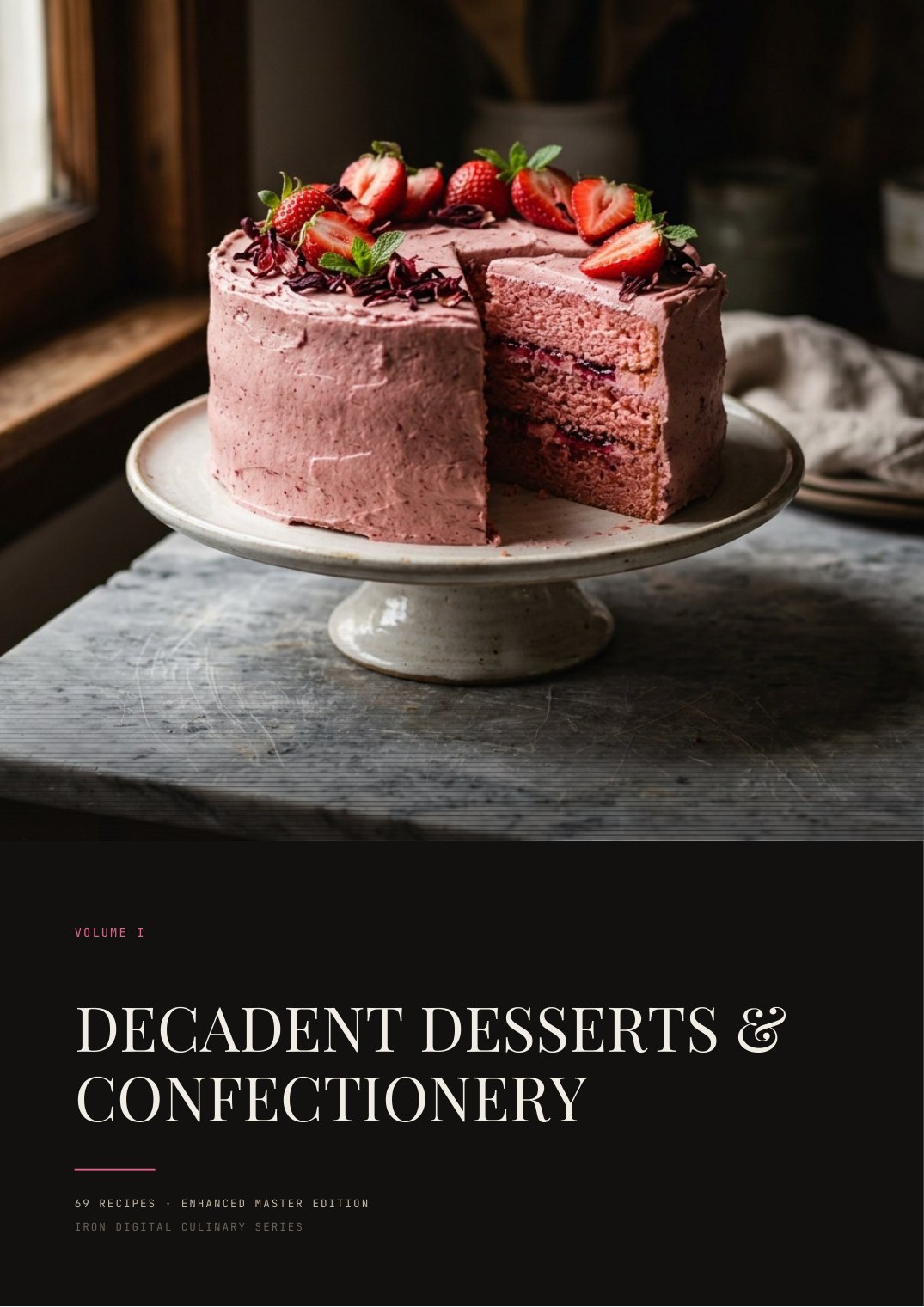 Decadent Desserts and Confectionery title page