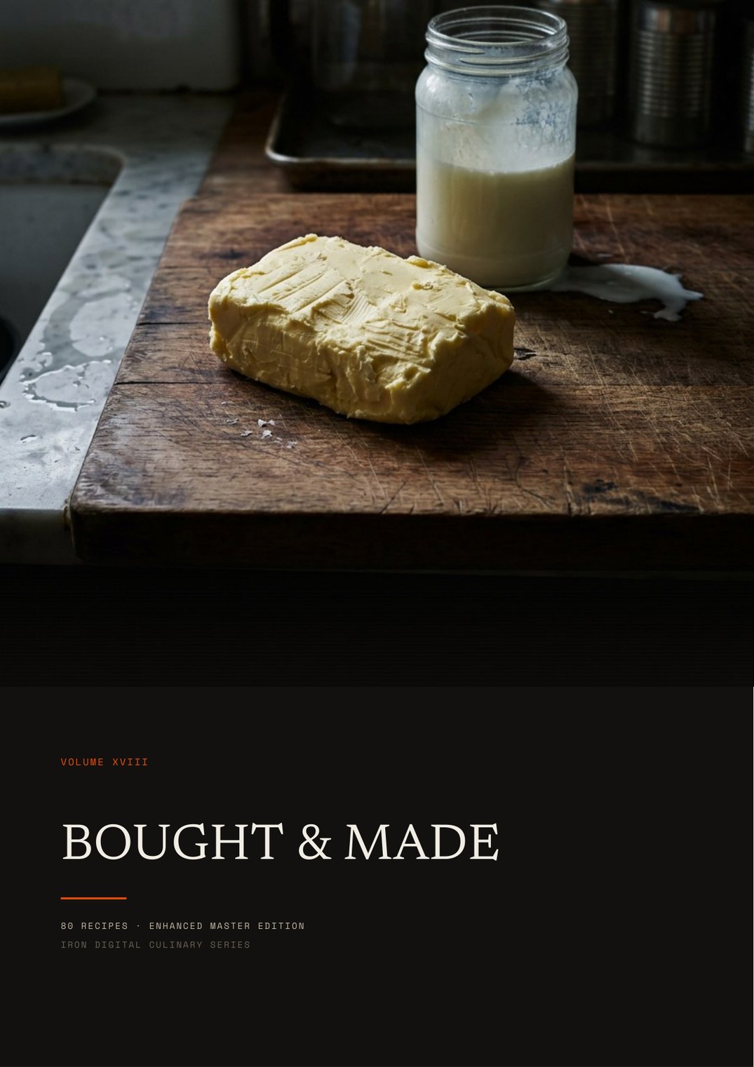 Bought & Made title page
