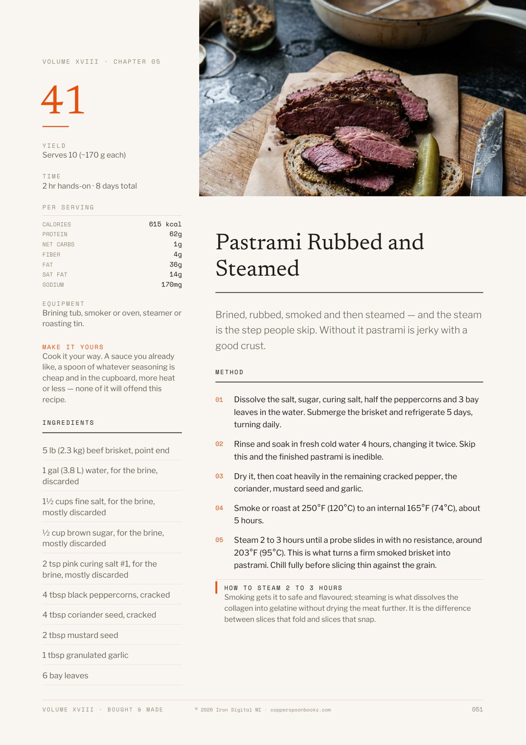 Bought & Made cookbook interior recipe preview
