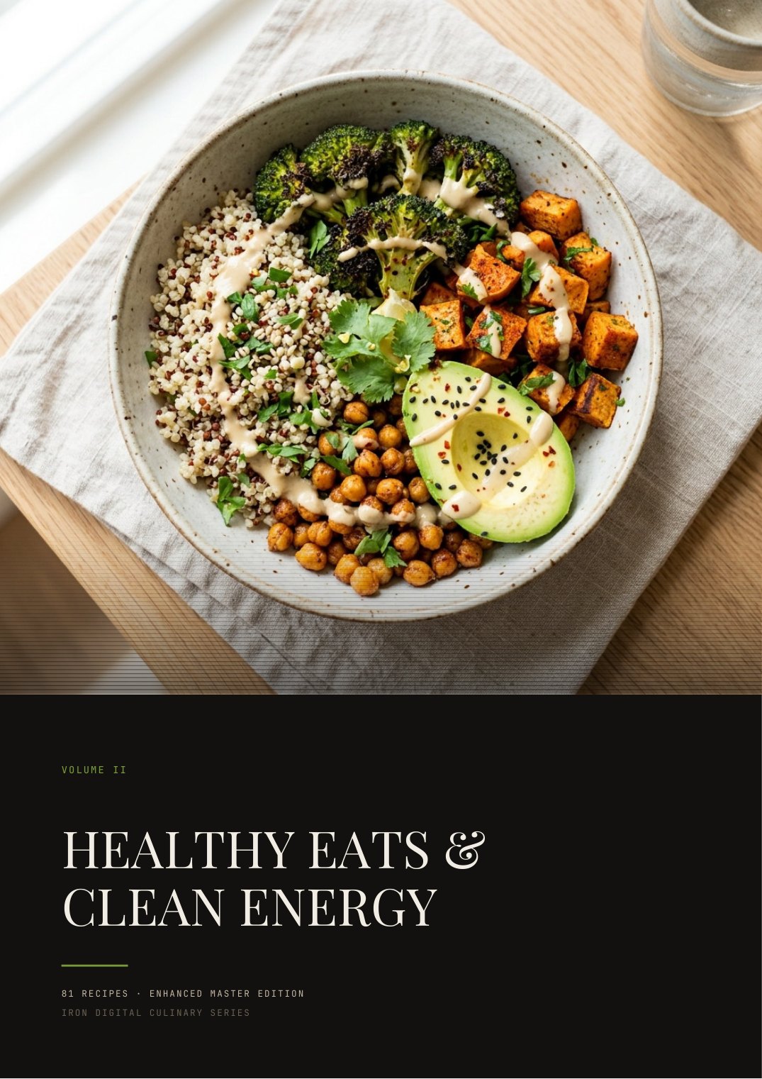 Healthy Eats and Clean Energy title page