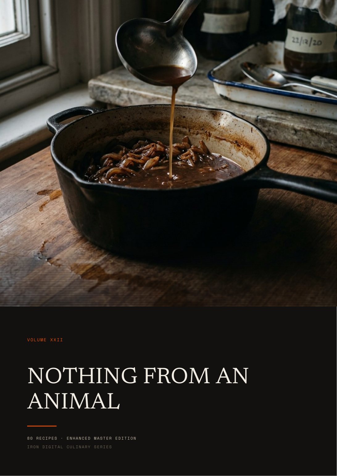 Nothing from an Animal title page