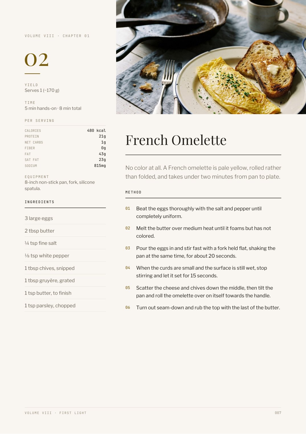 Page 7 of First Light — French Omelette